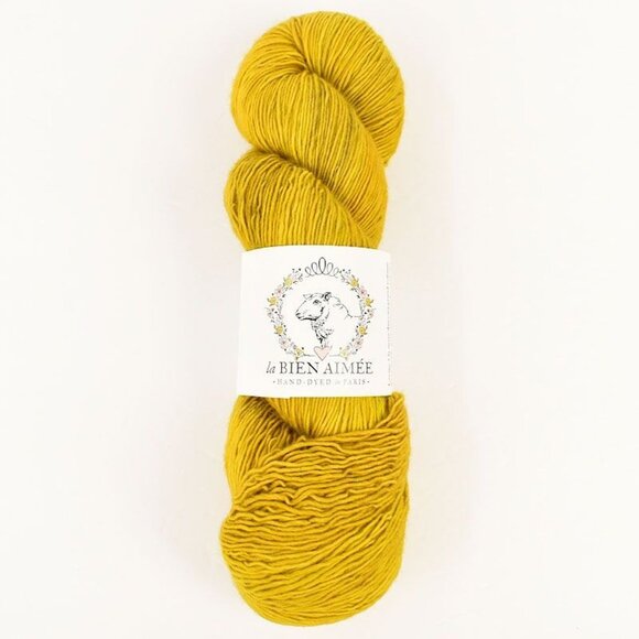 La Bien Aimée Yarn Merino Singles Superwash Merino Yellow Brick Road - Picture 1 of 3